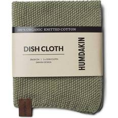 Cotton Dishcloths Humdakin Knitted Dishcloth Green (28x28cm)