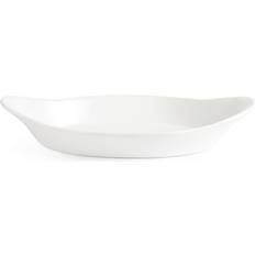 Olympia Whiteware Oval Eared Dish 6pcs 22.9cm