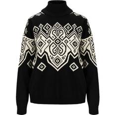 Dale of Norway Falun Heron Women’s Sweater - Black/Off White