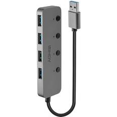 Usb hub 5 port Lindy 4-Port USB 3.2 Gen 1 External (43309)