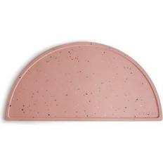 Mushie Silicone Place Mat Powder Pink Confetti