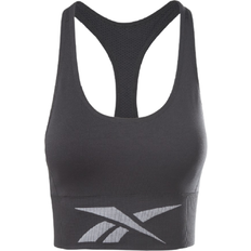 Reebok Wor Seamless Bra Nghblk Female Ropa Sujetador deportivo Running Negro