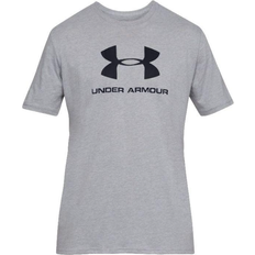 Under Armour Sportstyle Logo Short Sleeve - Steel Light Heather/Black