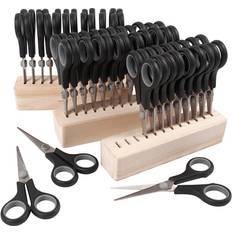 Venstrehånd saks Diverse Kids Scissors, L: 14 cm, Both Left and Right, black, 1 set