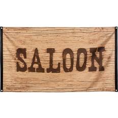 Vegaoo Cowboy Flag Saloon