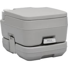 Bagni Asciutti vidaXL Portable Camping Toilet Grey 10 10 L