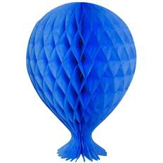 Blå Honeycombbolde Folat Blue Honeycomb Balloon 37cm