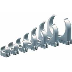 Tuyaux d'évacuation OBO Bettermann 2149004-100 Bride de fixation 100 pc(s) gris