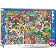 Jigsaw Puzzles Eurographics What Could Go Wrong 500 Pieces