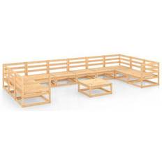 vidaXL 3076274 Loungesæt, 1 borde inkl. 10 sofaer