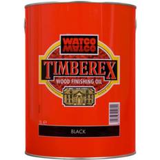 Sorte - Vandbaserede Maling Timberex Dark Walnut 2 Liter Sort 2L