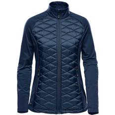 Stormtech Chaqueta térmica acolchada para mujer dama - Negro/Púrpura