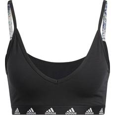 Adidas Purebare Light Support Bra - Black/White