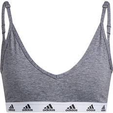 Adidas Purebare Light-Support Bra - Dark Grey Heather Female