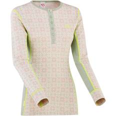 Beige - Vrouw Basislagen Kari Traa Rose Long Sleeve Slate - Grijs