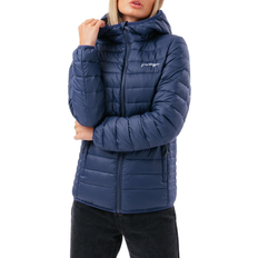 Hype Women's Lightweight Puffer Jacket - Navy