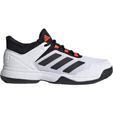 Adidas Kid's Adizero Club - Cloud White/Core Black/Solar Red