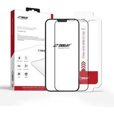 Zeelot Solid Sleek Glass Screen Protector for iPhone 13/13 Pro