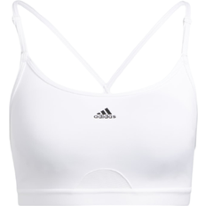 Adidas Aeroreact Low-Support Padded Soutien-Gorge Sport Femmes - Blanc