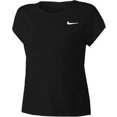 Tennis - Women T-shirts Nike Court Dri-FIT Victory Short-Sleeve T-shirt Women - Black/White