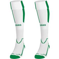 White sport socks JAKO Lazio Socks Kids - White/Sport Green