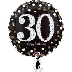 Amscan Foil Balloons 30th Birthday Standard Sparkling Celebration