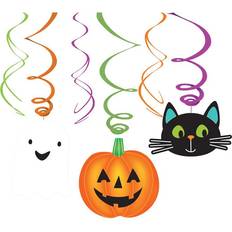 Halloween Swirls Amscan Swirls Hallo-Ween Friends 6-pack