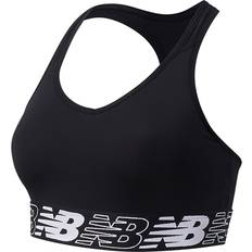 Mujer - Senderismo Sujetadores New Balance Pace Bra 3.0 - Black