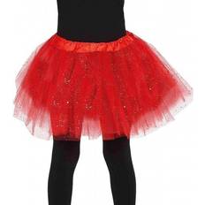 Fiestas Guirca Tutu Rouge Brillant enfant