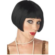 California Costumes Flirty Flapper Black Wig for Women