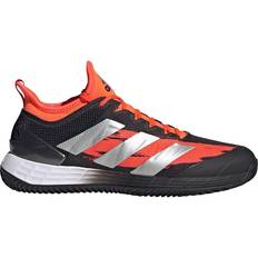 Tekstiili Mailapeliurheilukengät Adidas Adizero Ubersonic 4 M - Clay Core Black/Silver Metalic