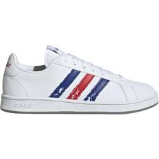 Grand court base adidas Grand Court Base Beyond - Cloud White/Team Royal Blue/Scarlet