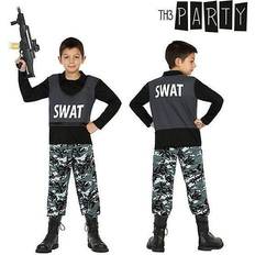 Swat kostume Th3 Party Swat Police Officer Children Costume