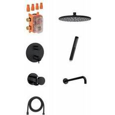 Damixa Svart Duschset Damixa Silhouet (722203921) Svart, Krom