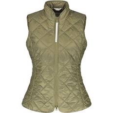 Gerry Weber Body Warmer With Diamond Quilting - Green