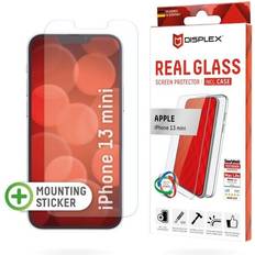 Apple iPhone 13 mini - Glas Mobilcovers Displex 2D Real Glass + Case for iPhone 13 mini