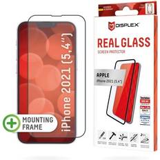 Protecteurs d'Écran Displex Protection d'écran en verre trempé Real Glass Full Cover iPhone 13 Mini Transparent