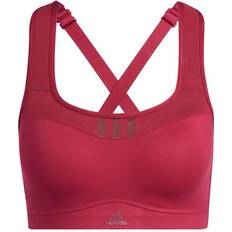 adidas TLRD Impact Training High-Support Bra - Legacy Burgundy