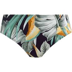 S Bikini Bottoms Fantasie Bamboo Grove Mid Rise Bikini Brief - Jet