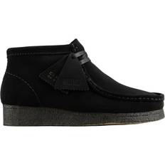 43 ½ Mocasines Clarks Wallabee Boot - Black Suede