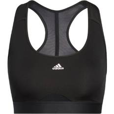 Yoga Bras Adidas Powerreact Training Medium-Support Bra - Black