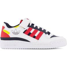 adidas Junior Forum Low - Cloud White/Legend Ink/Red