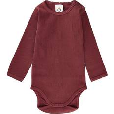 The New Asta Rib L_S Bodysuit - Apple Butter (TNS1073)