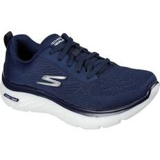 Skechers Textile Sport Shoes Skechers Go Walk Hyper Burst W - Navy/White