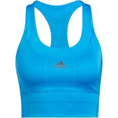 adidas Running Medium-Support Pocket Bra - Bright Blue
