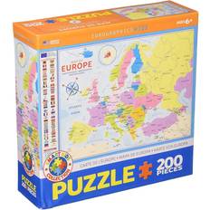 Eurographics Map of Europe 200 Pieces