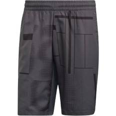 adidas Club Graphic Tennis Shorts Men - Grey Six/Black