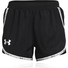 Under Armour Fly-By 2.0 Brand Shorts Women - Black/White