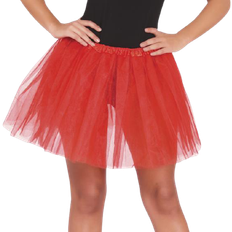 Dans & Disco Feestjurken Fiestas Guirca Petticoat/tutu verkleed rokje rood voor dames