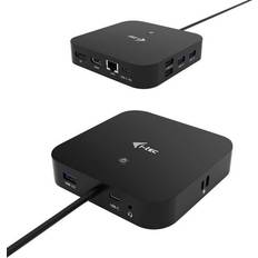 C31HDMIDPDOCKPD USB C-USB A/HDMI/3.5mm/RJ45/USB C Adapter